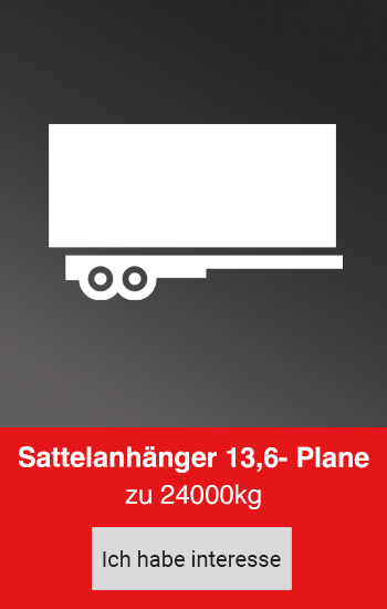 Sattelanhänger 13,6- Plane